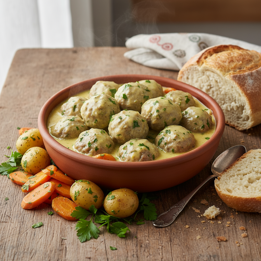 Γιουβαρλάκια με λαχανικά