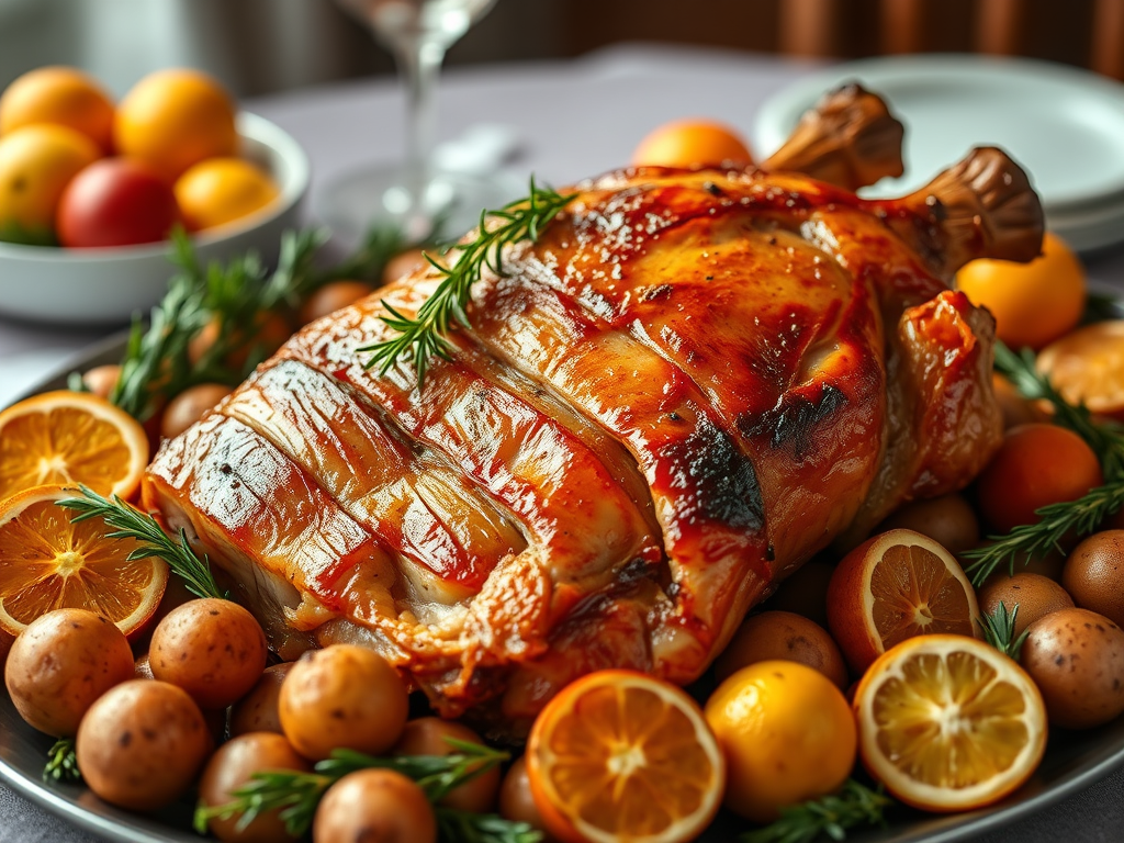 Εορταστικό γουρουνάκι γάλακτος