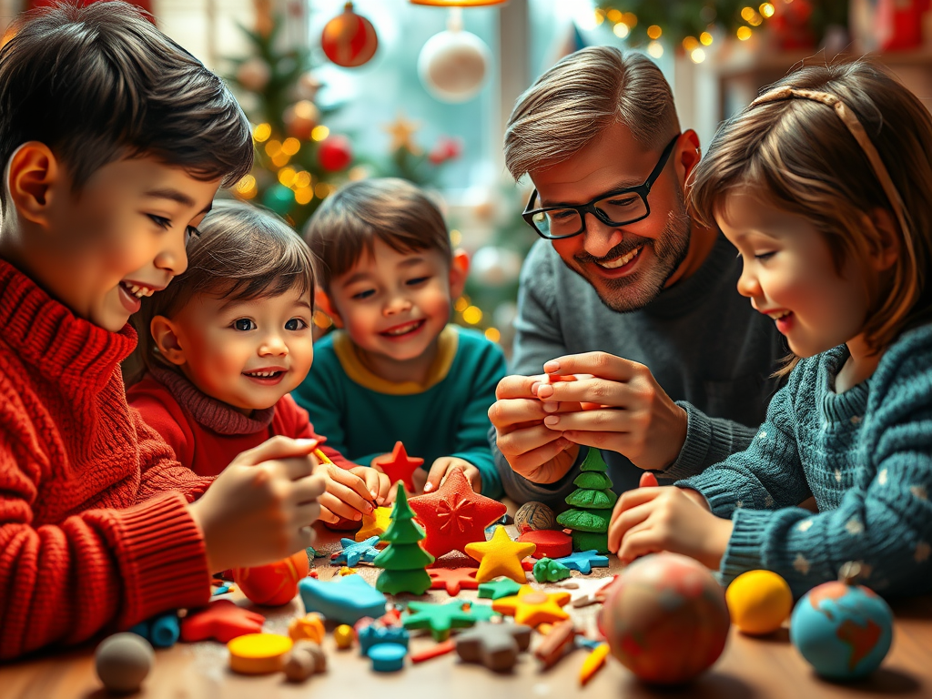 Εύκολες γιορτινές κατασκευές για&nbsp;παιδιά